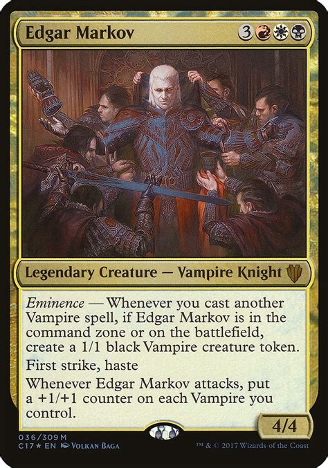 edgar markov oversized card.